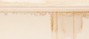 roof leak in your home