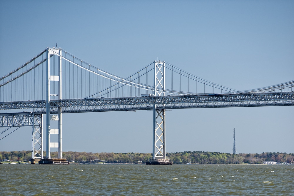 Maryland Bay Bridge For Roofing By Landmark Blog About Chesapeake Bay Bridge Weather Impacting Roofs