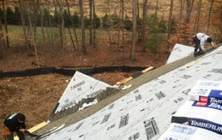 Roof damage in Annapolis