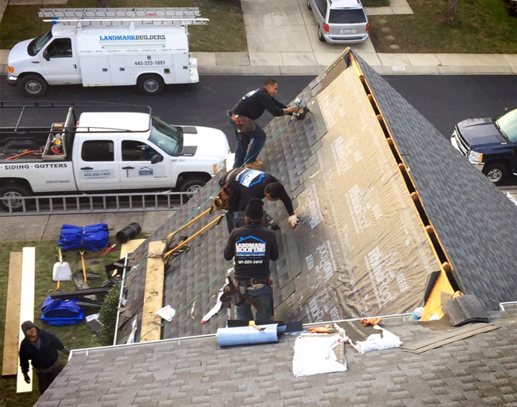 Roof remodeling in Annapolis