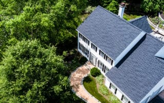 Landmark Roofing Aerial Photo